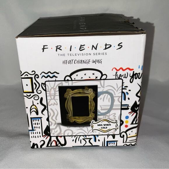 NEW NIB FRIENDS SHOW HEAT COLOR CHANGING HOW YA DOIN COFFEE TEA MUG CUP - Picture 8 of 11